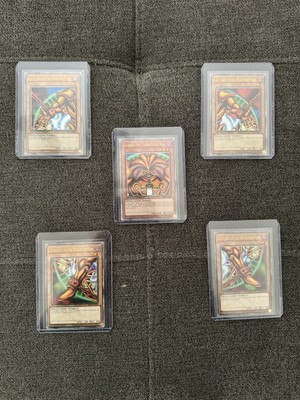Yugioh Exodia The Forbidden One Complete 5 Card Quarter Century