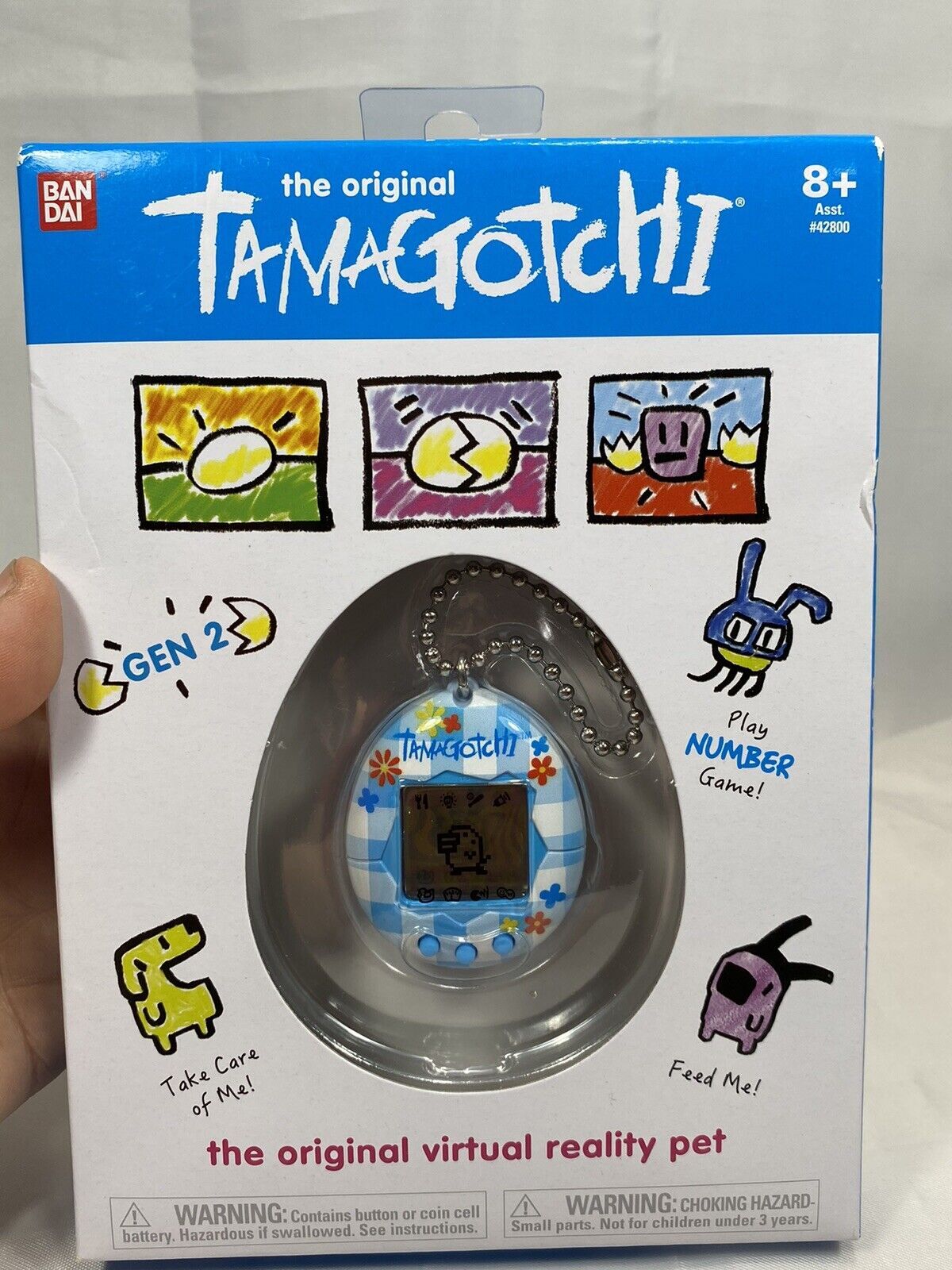 New 2021 Bandai The Original Tamagotchi Gen 2 Virtual Reality Pet