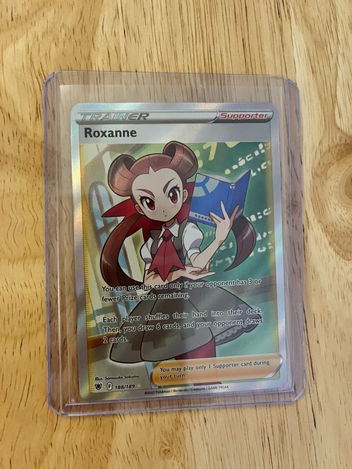 ROXANNE 188/189 FULL ART -ASTRAL RADIANCE TRAINER POKEMON-ULTRA