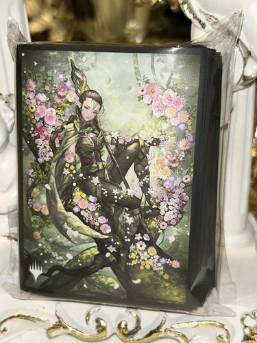 MTG Nissa, Resurgent Animist 100 Sleeve New Sealed Japan limited