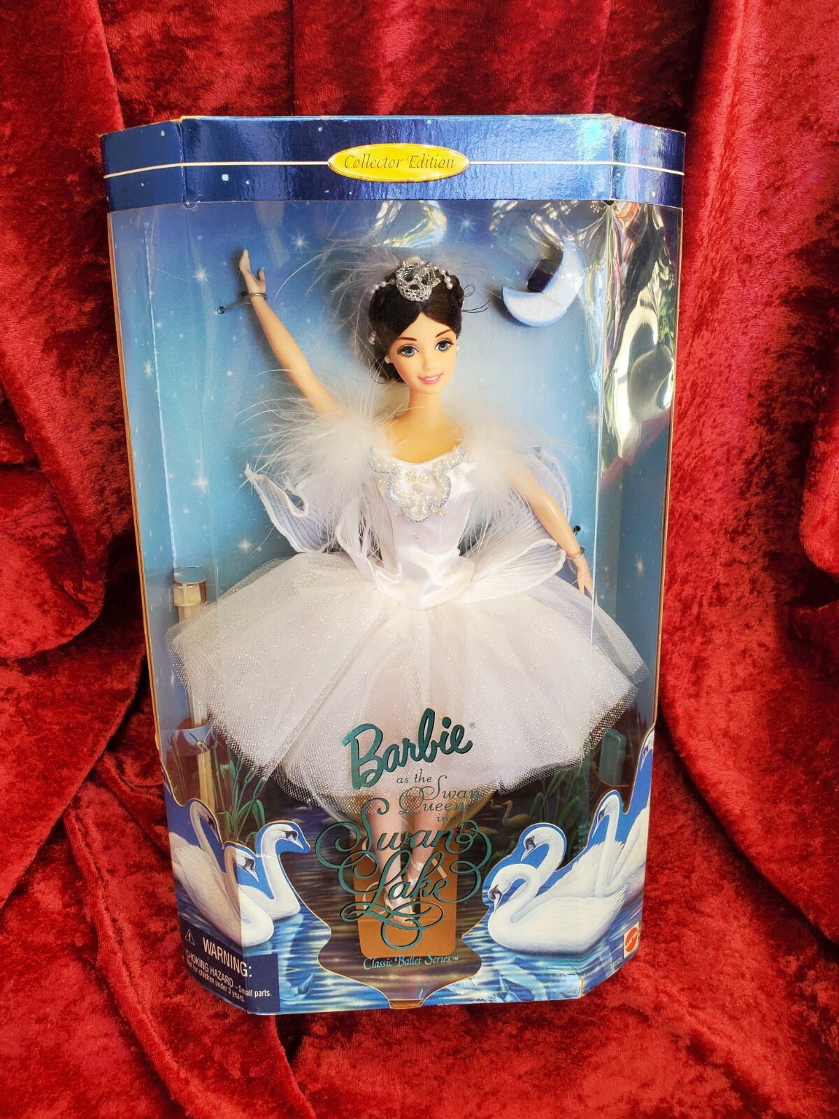 BARBIE AS THE SWAN QUEEN FROM SWAN LAKE DOLL 1997 MATTEL 18509