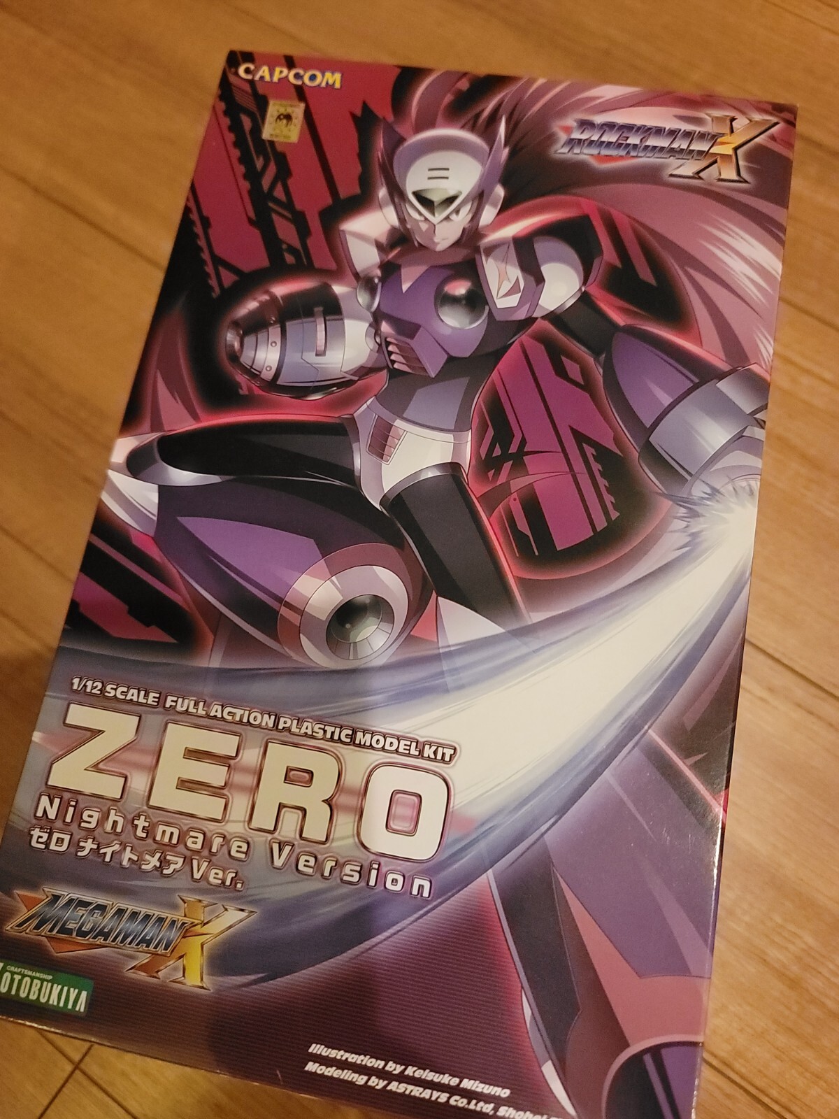 KOTOBUKIYA Mega Man Rockman X Zero Nightmare Ver. 1/12 Model Kit