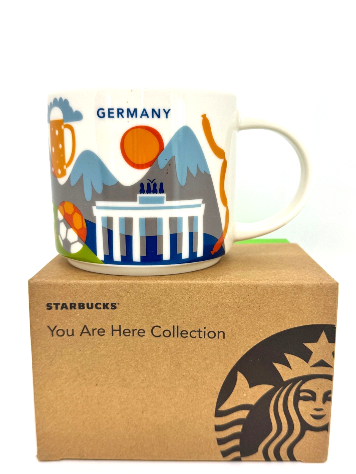 Starbucks Mug You Are Here Collection GERMANY -New-1 x 414ml-FREE