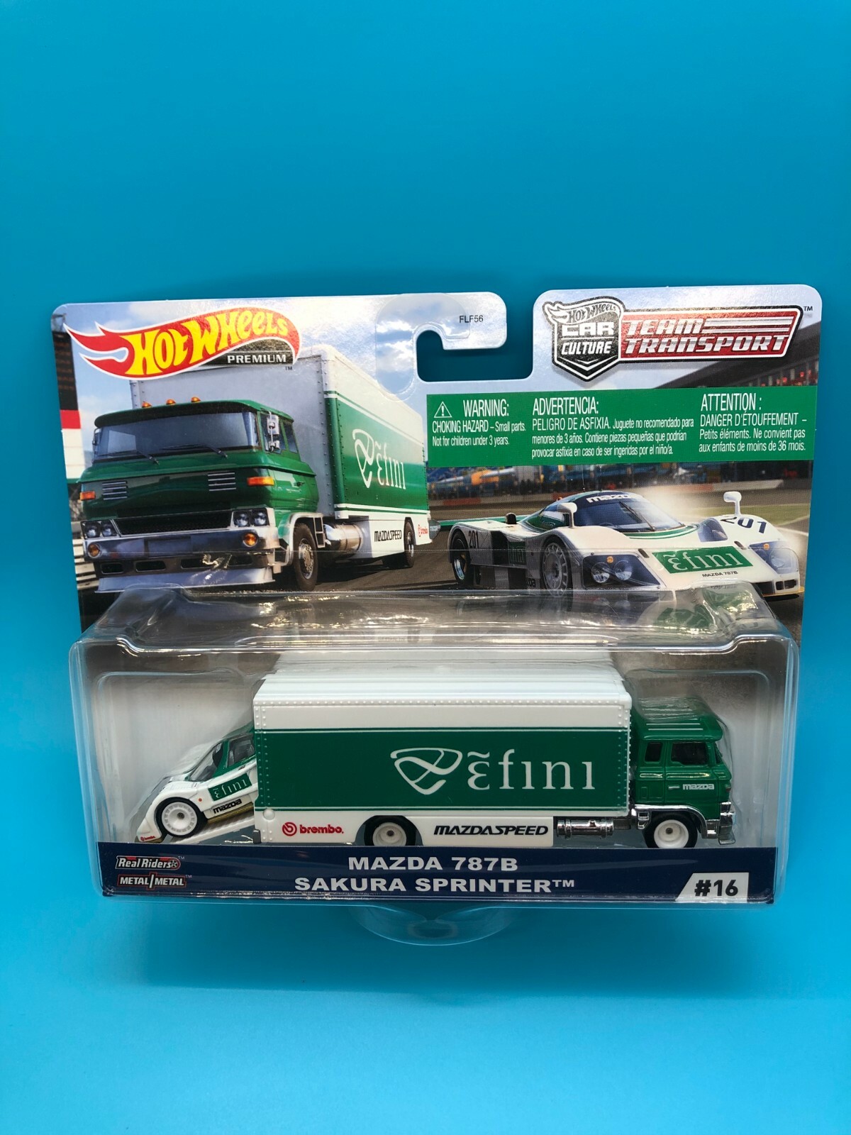 Hot Wheels Team Transport MAZDA 787B SAKURA SPRINTER #16 | eBay