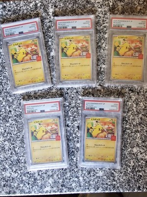 PSA 10 PIKACHU PROMO 020/M-P McDONALD'S 2025 Pokemon card JP | eBay
