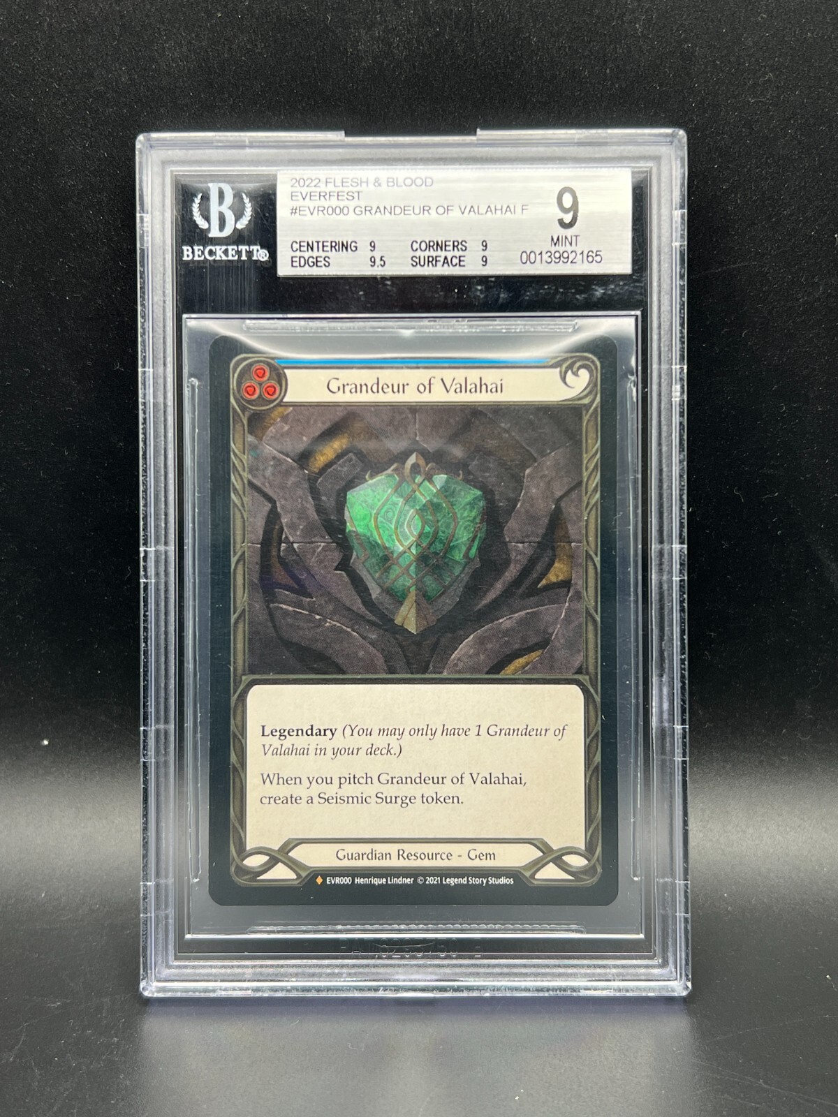 FaB] 英語版「Grandeur of Valahai」Cold Foil FaB] 英語版「Grandeur