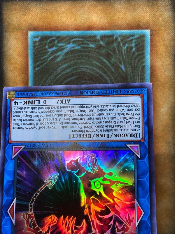 Yugioh Duel Link Dragon, The Duel Dragon YCSW-EN012 Super Rare