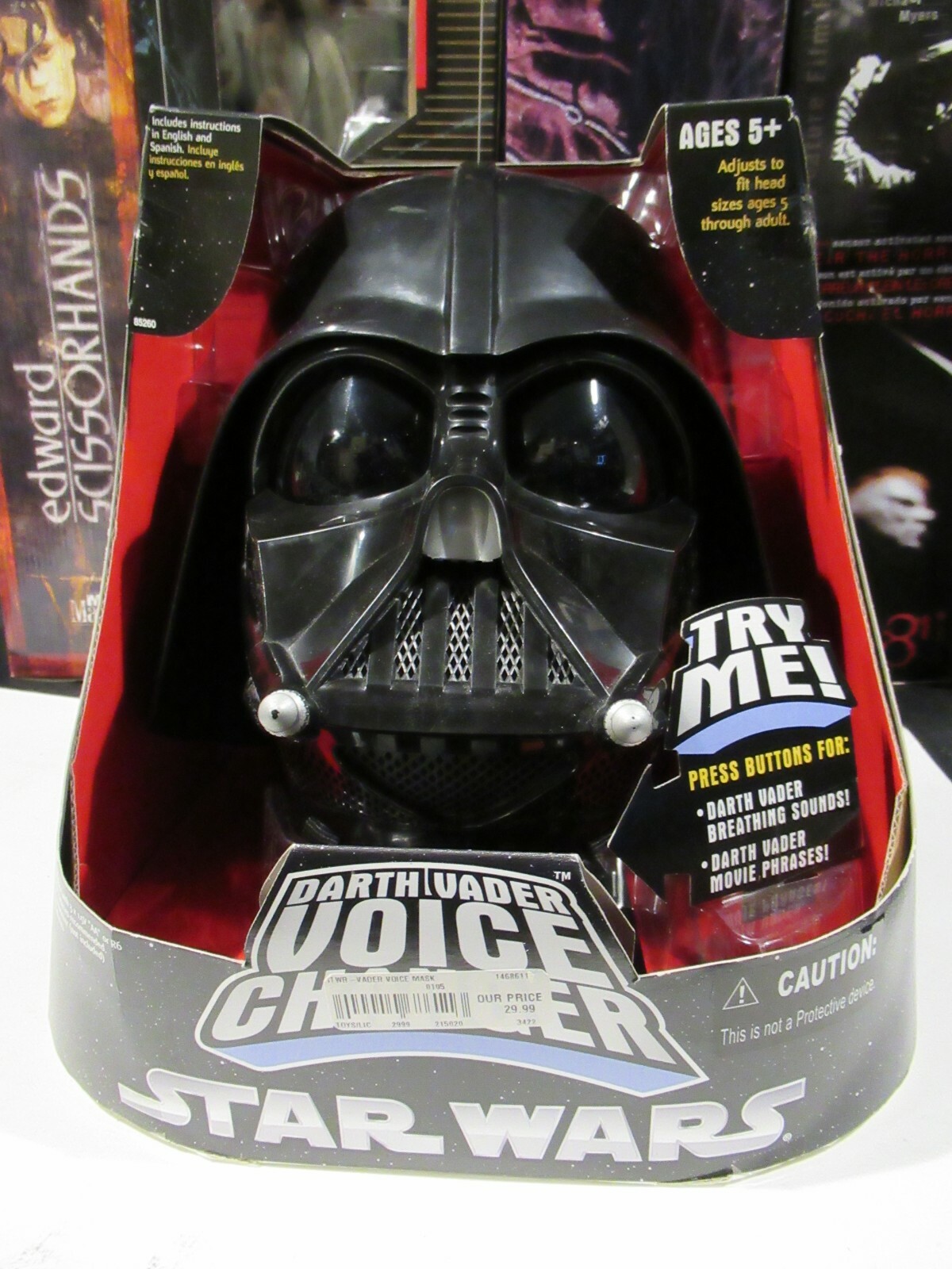 Star Wars Darth Vader Voice Changer Helmet 2004 *RARE* | eBay