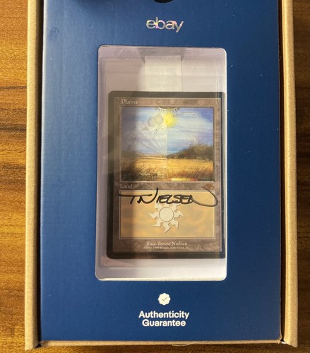 MTG✨VERIFIED Artist Signed GURU PLAINS✨Guru Lands Promo NM/M