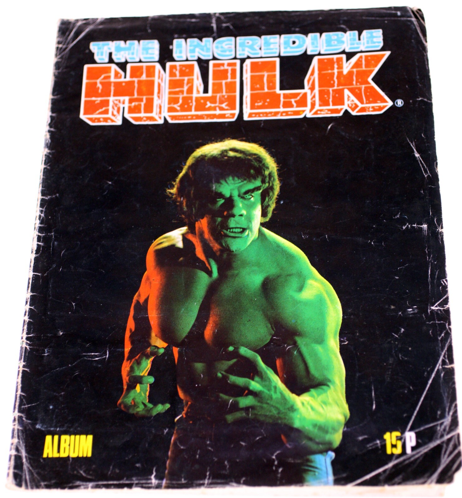 Álbum de pegatinas The Incredible Hulk 1979 - COMPLETO y SUPER