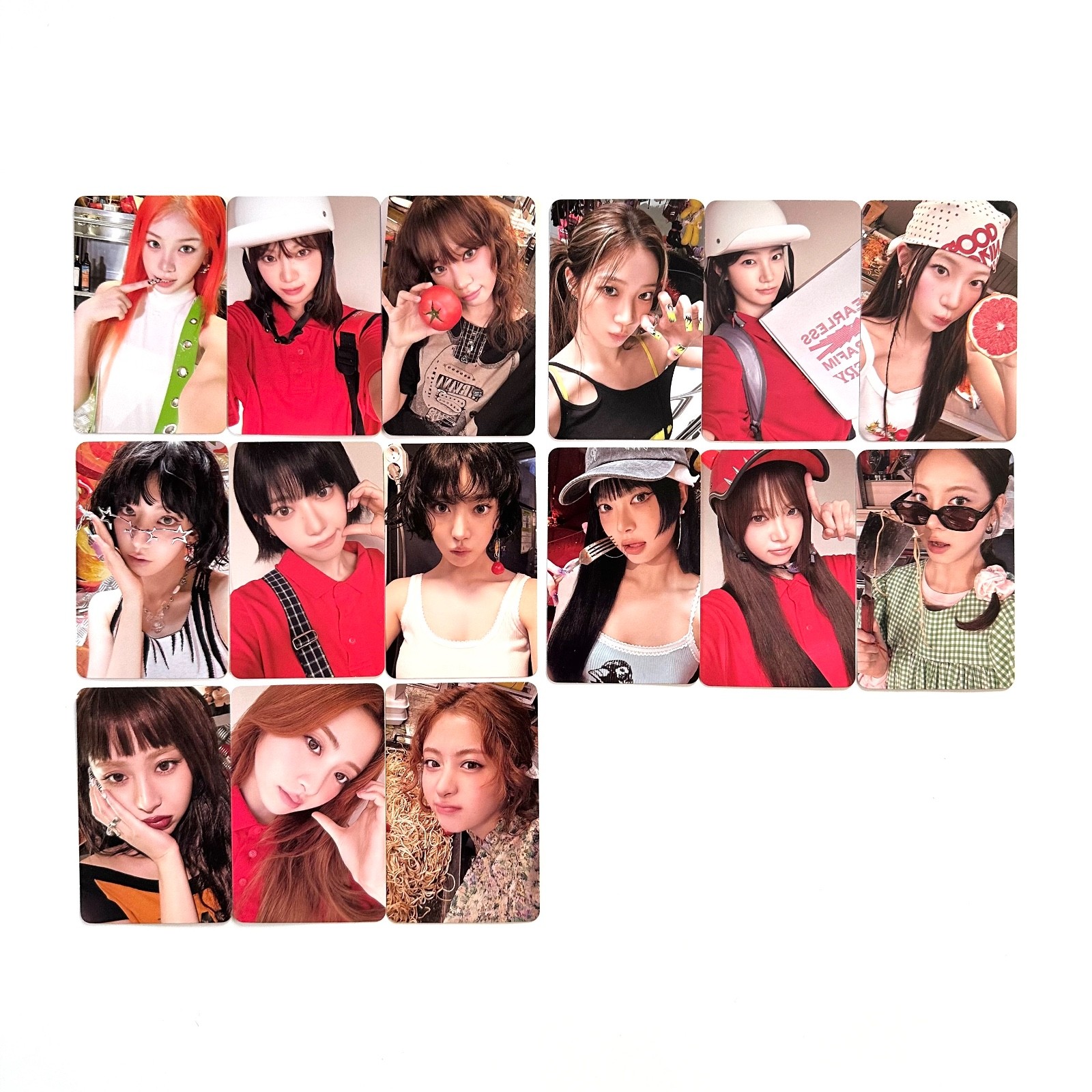 LE SSERAFIM] Spaghetti / Standard version Photocard PC set Chaewon