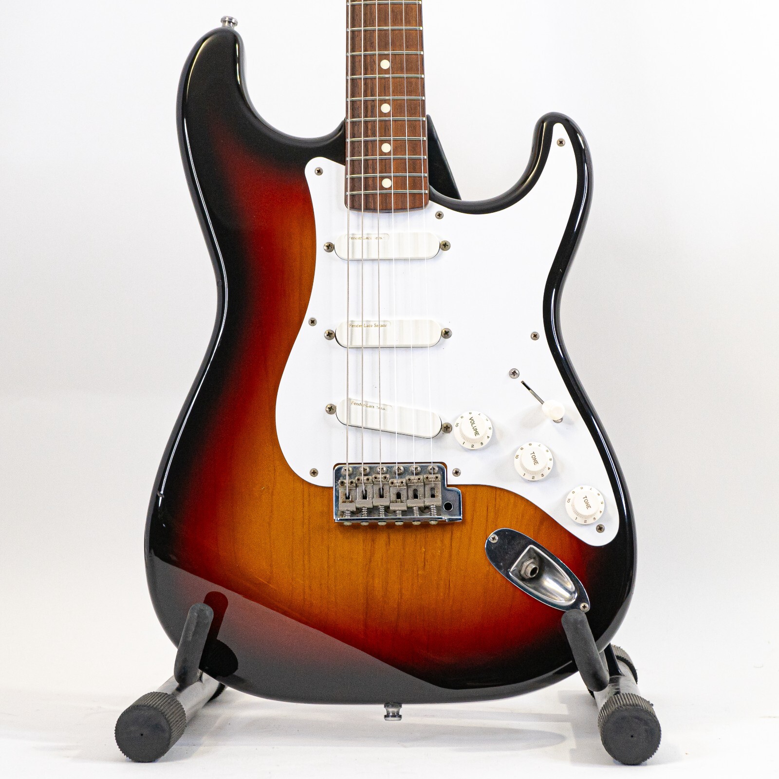 Late 90s Fender Stratocaster Sunburst Crafted in Japan w/ Lace