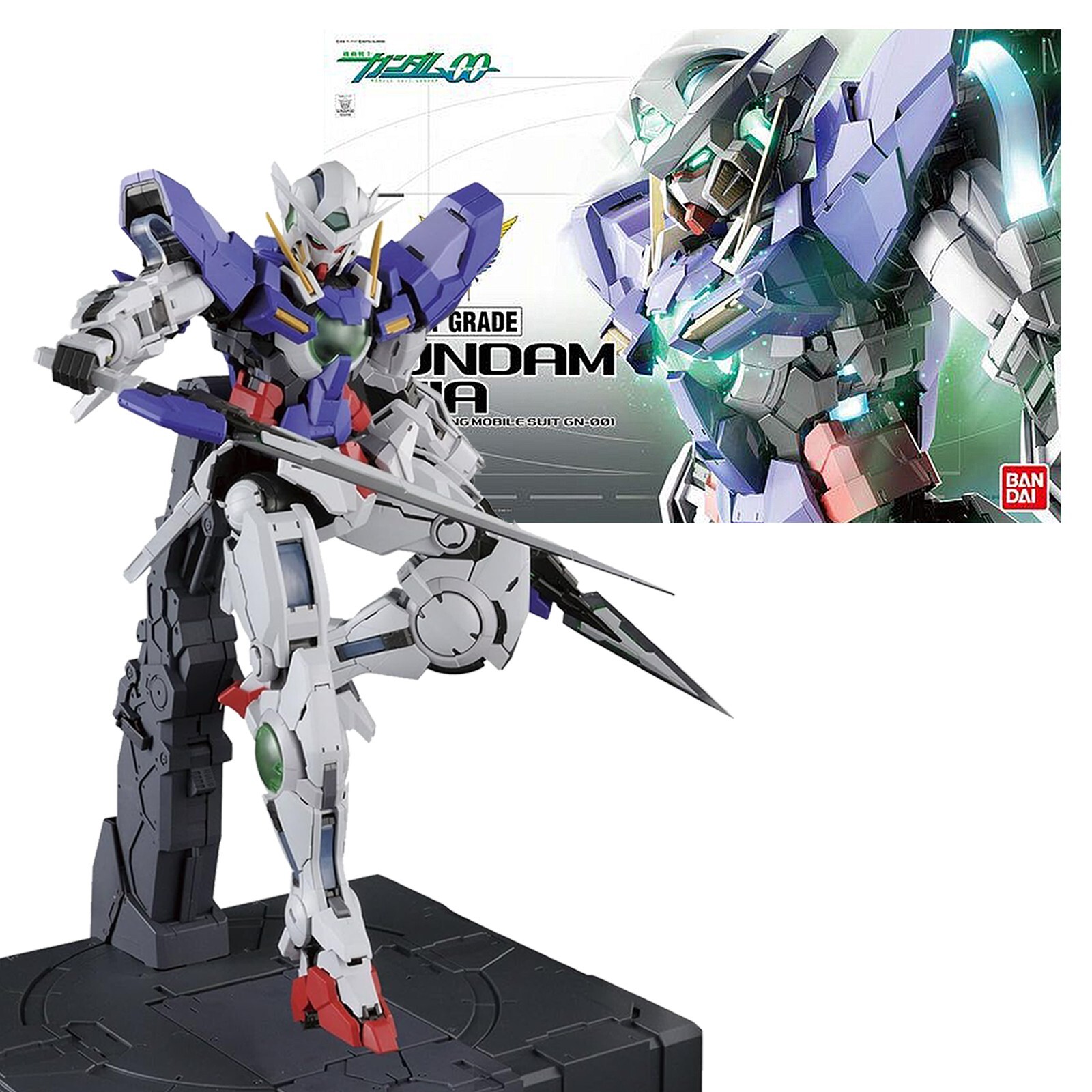 PG Mobile Suit Gundam 00 Exia 1/60 Scale Assembly Plastic Model