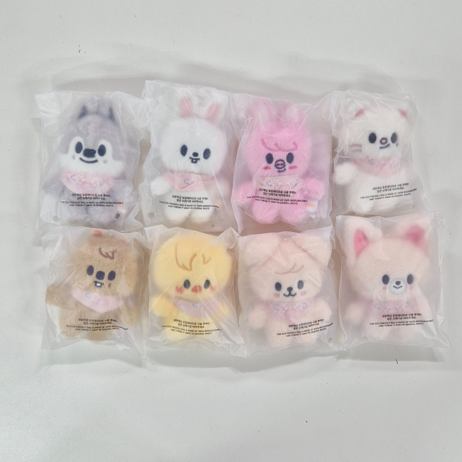 IN STOCK] Stray Kids 5th Fanmeeting SKZ 5'CLOCK SKZOO Plush 10cm