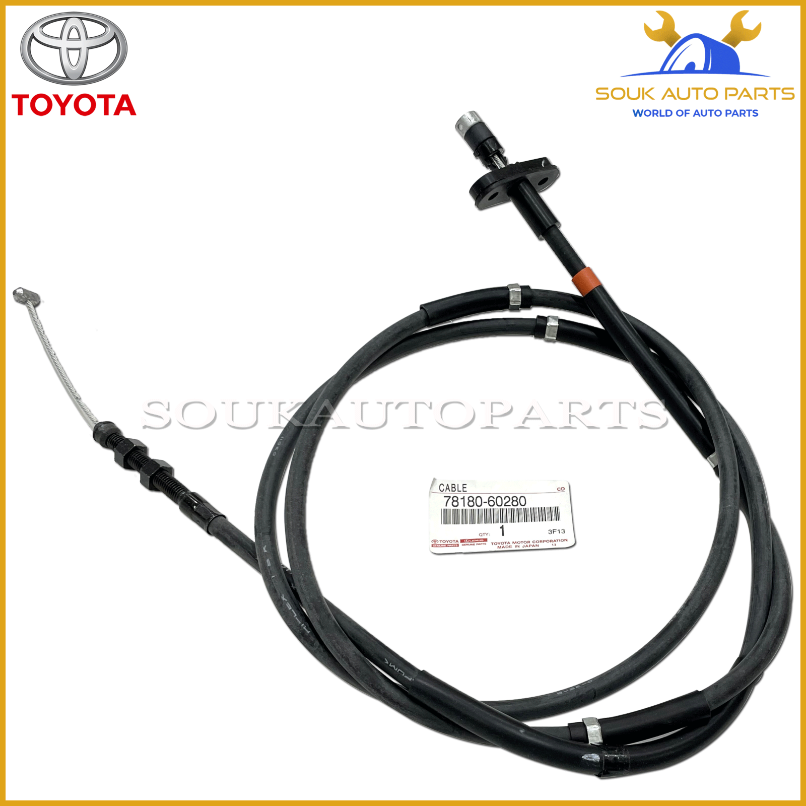 78180-60280 Genuine Toyota CABLE ASSY, ACCELERATOR CONTROL LX450
