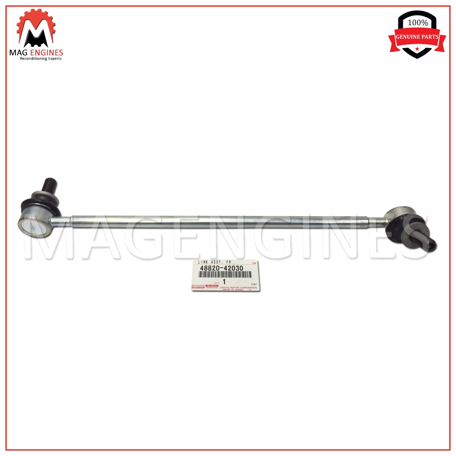 48820-42030 GENUINE OEM LINK ASSY, FRONT STABILIZER RH/LH FOR RAV4