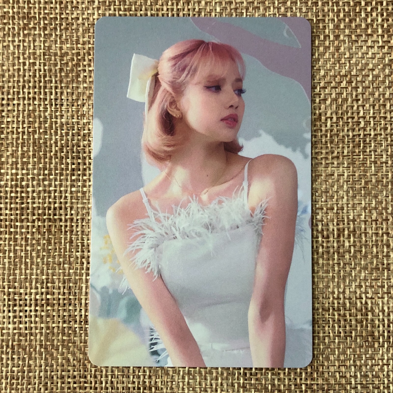 BLACKPINK LISA [THE GAME The Girls] Official Photocard, Stella Ver