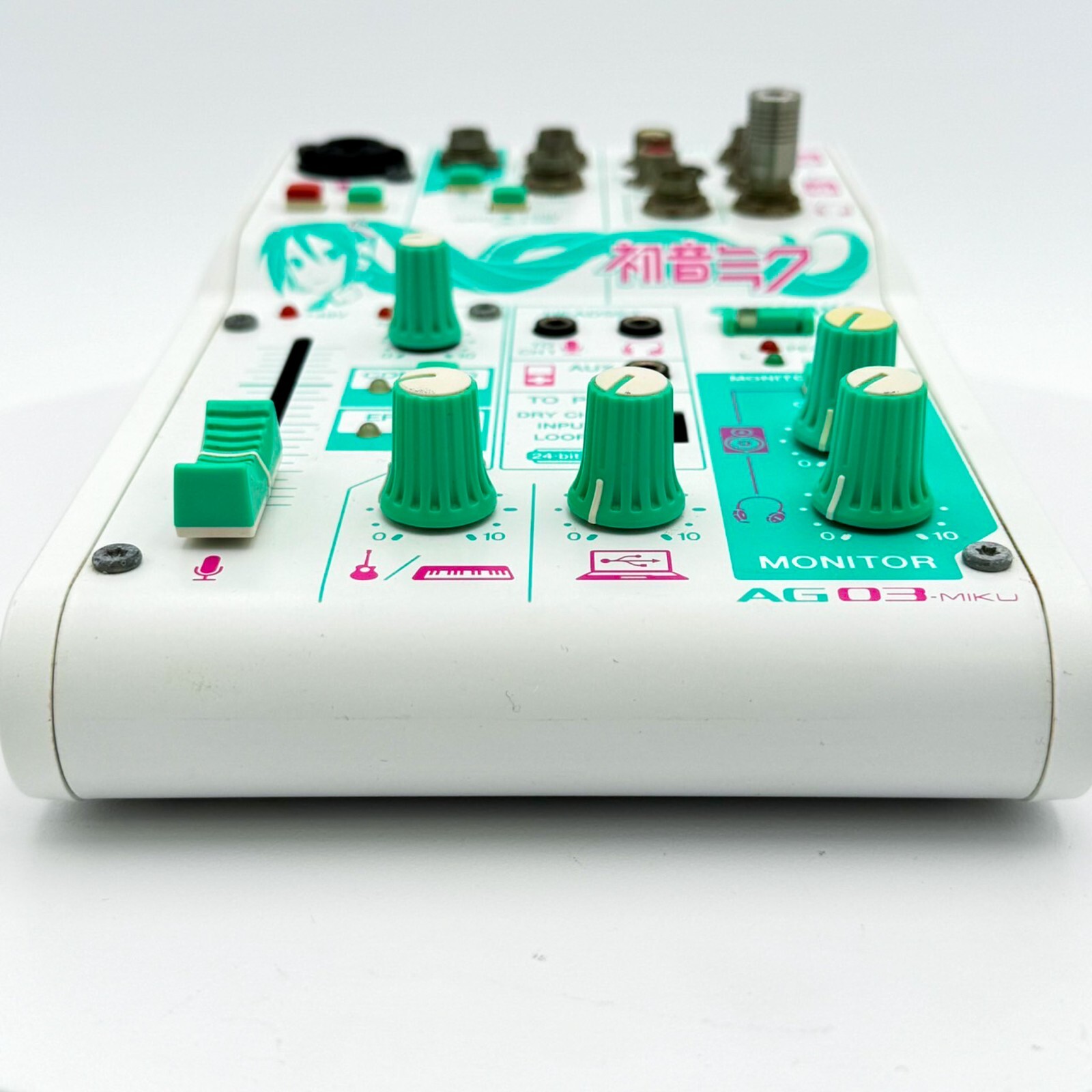 YAMAHA AG03-MIKU Hatsune Miku Webcasting Mixer 3-Channel USB Audio