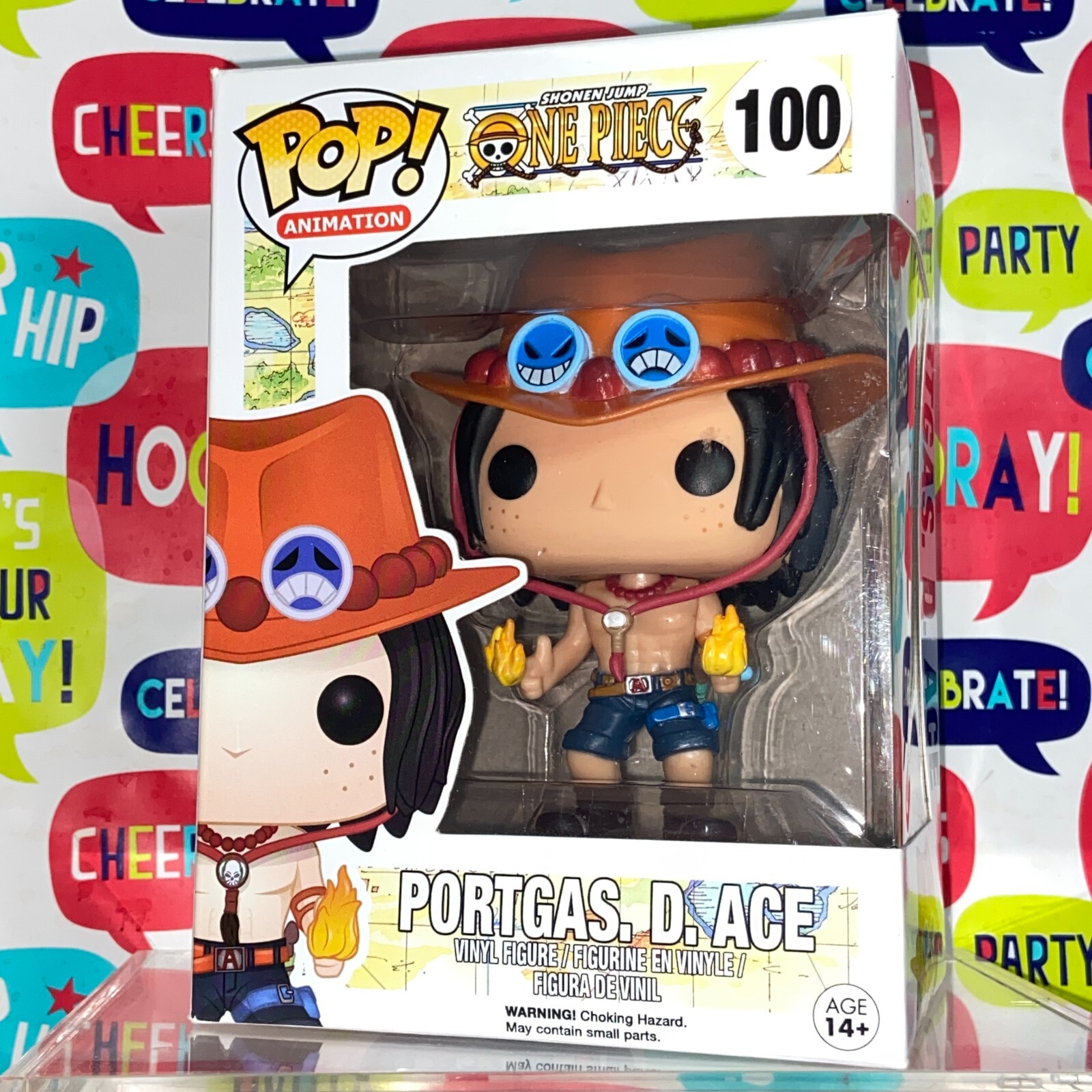 Portgas D. Ace 2016 (160323) - One Piece Funko Pop 100 Anime +