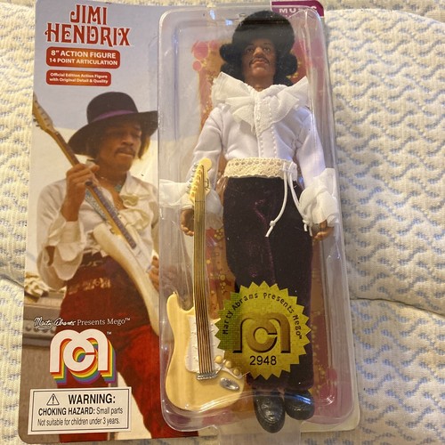 MEGO JIMI HENDRIX 8 INCH ACTION FIGURE MONTEREY NEW nice | eBay