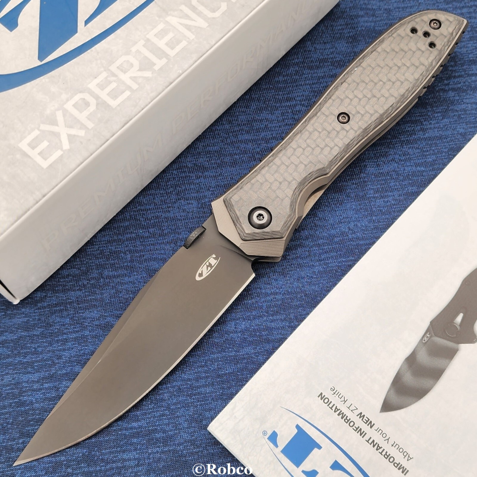 Zero Tolerance ZT 0640BLK Emerson Black 20CV Blade Machined