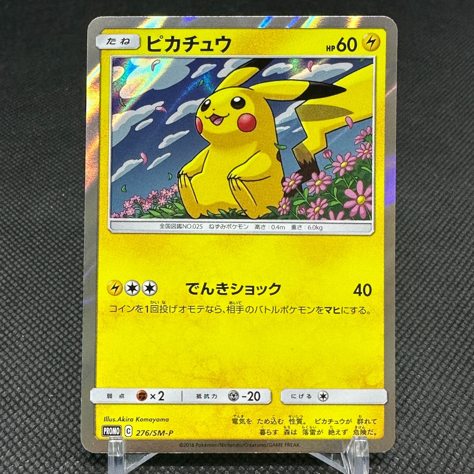 Pikachu 276/SM-P Promo ToysRUs Limited Eevee-GX Japanese Pokemon