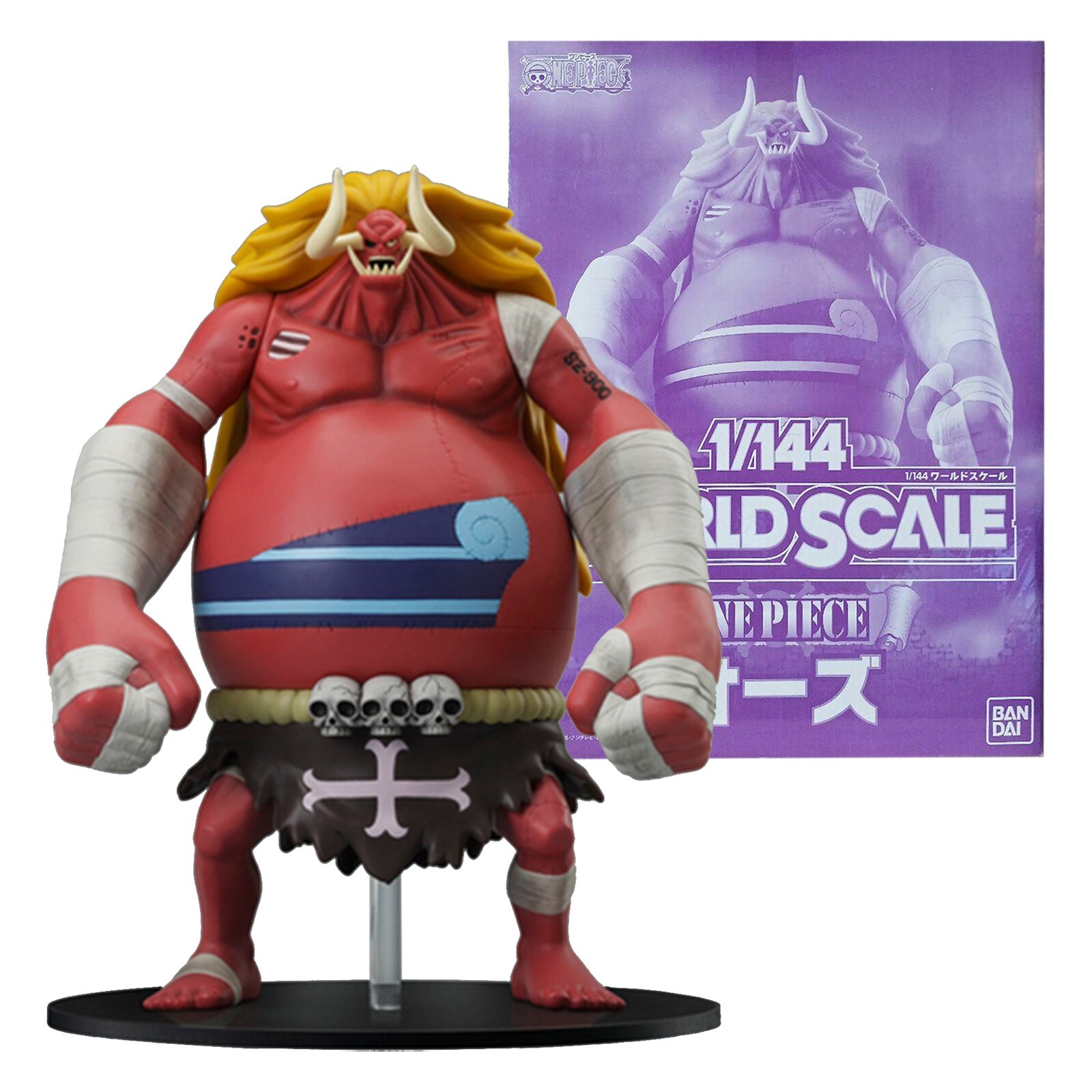BANDAI ONE PIECE 1/144 WORLD SCALE Oars Figure 11.8inch Thriller