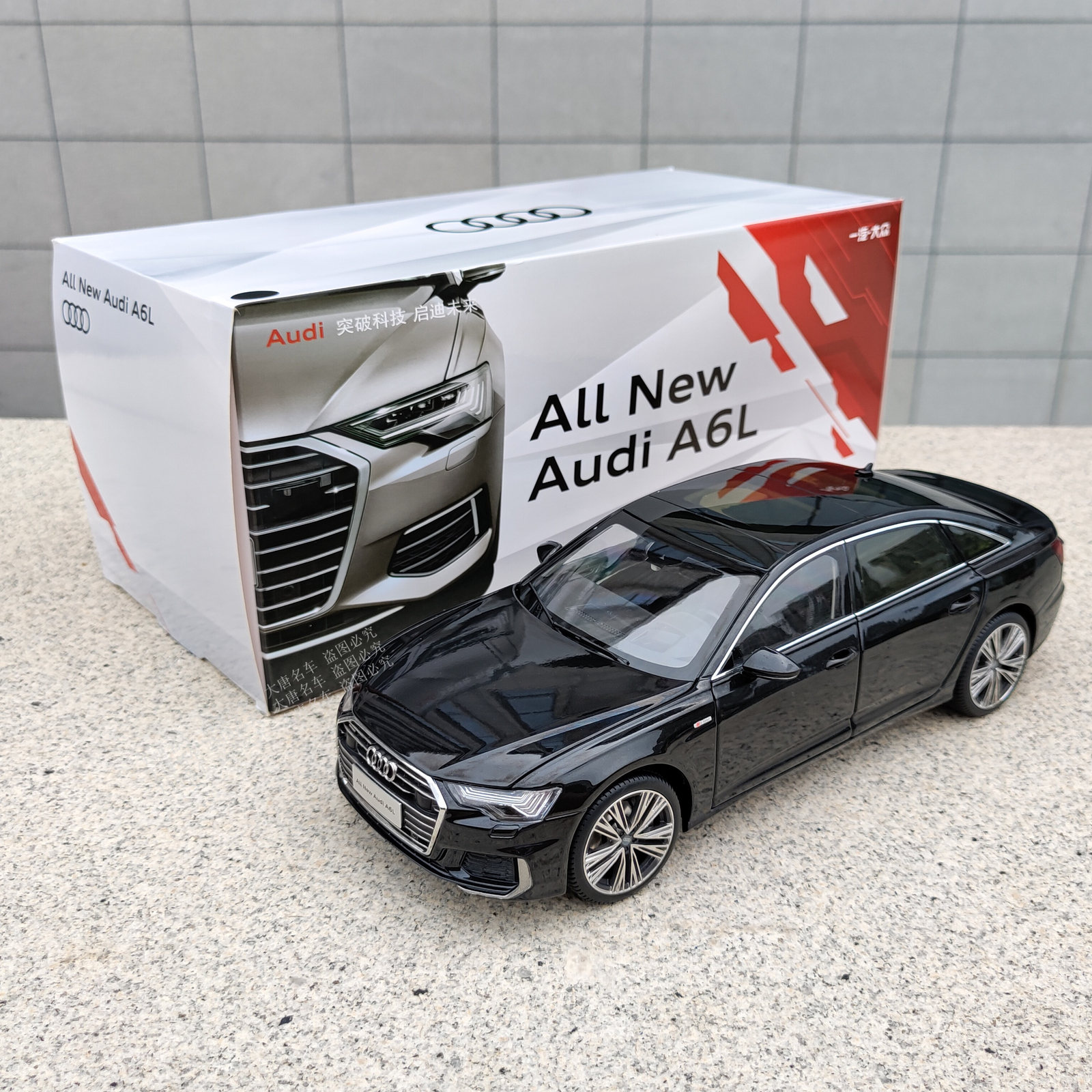 1/18 2019 Audi A6 L A6L Diecast Metal Car Model Toys for Kids gift