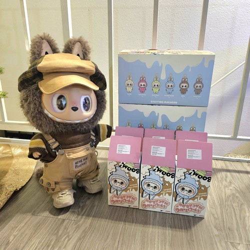 AUTHENTIC POP MART LABUBU The Monsters - Exciting Macaron - Plush