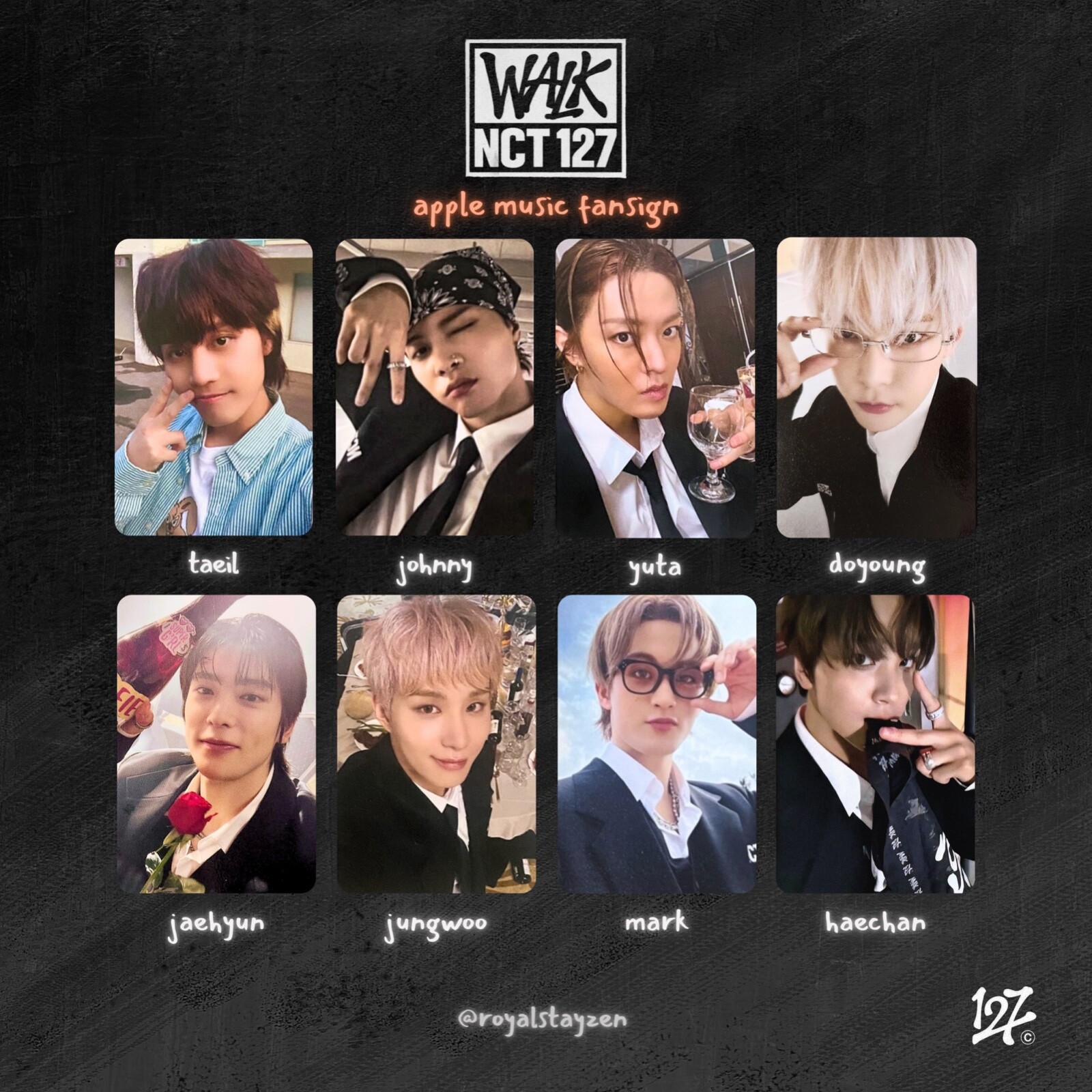 NCT 127 6TH ALBUM WALK APPLE MUSIC FANSIGN EVENT OFFICIAL