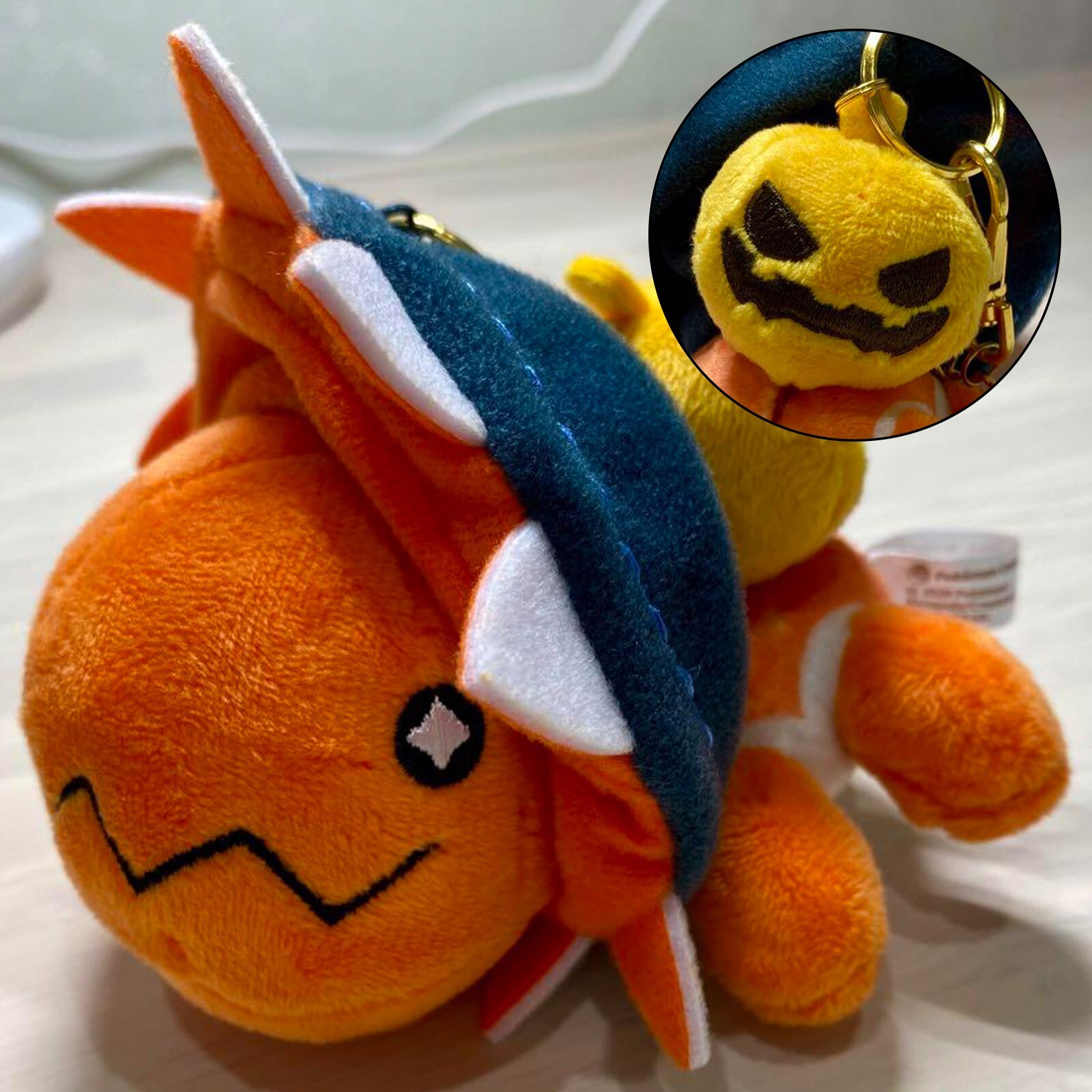 Pokemon Center Halloween Galar Garden Trapinch Plush Mascot Key