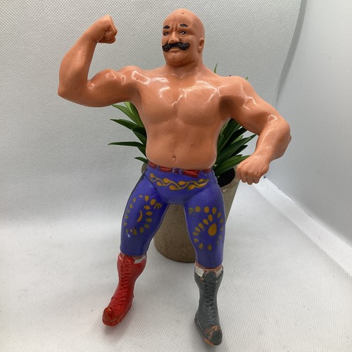 Vintage 1984 LJN The Iron Sheik IRAN WWF WWE 8