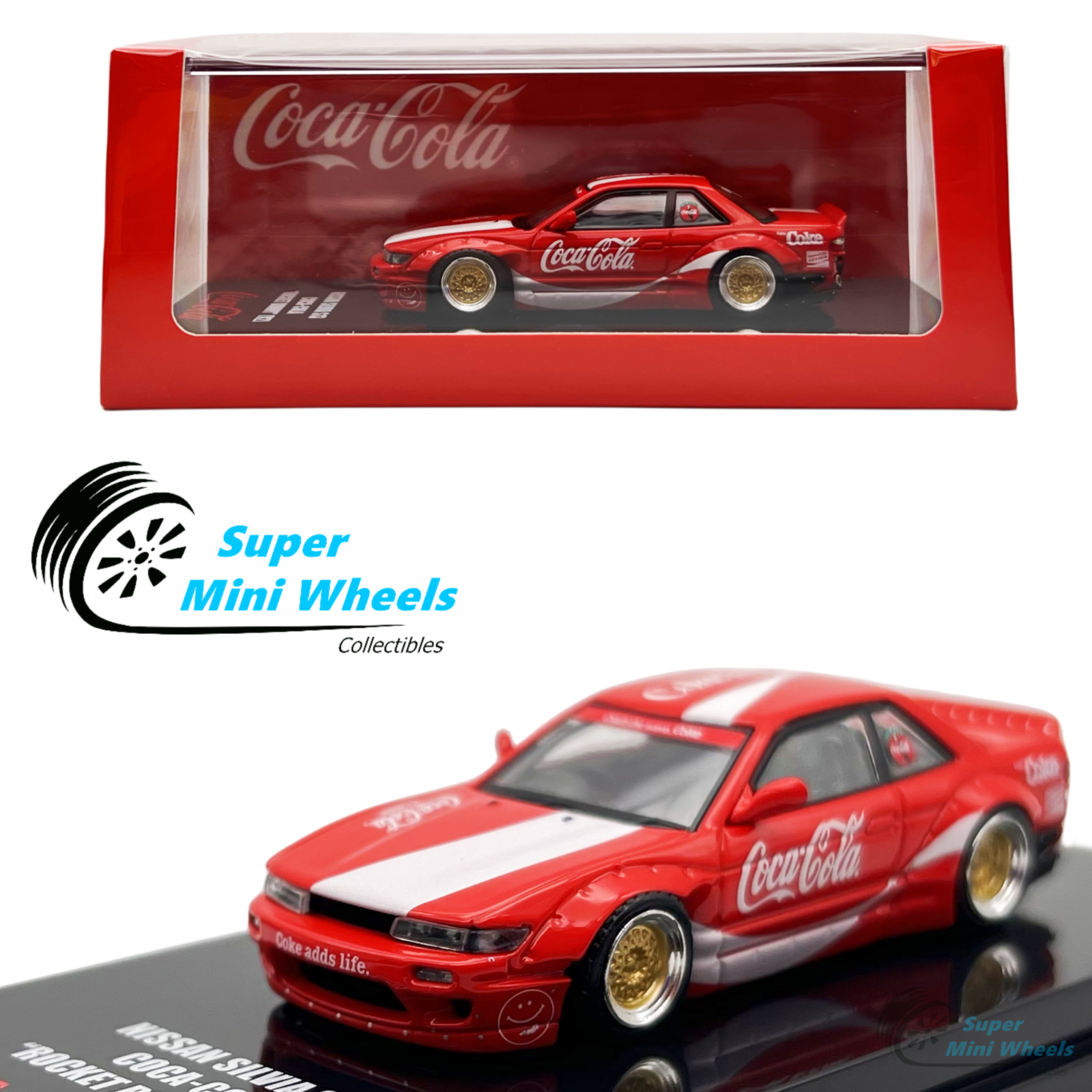 INNO64 1:64 Nissan Silvia S13 Coca-Cola “Rocket Bunny” V2 | eBay