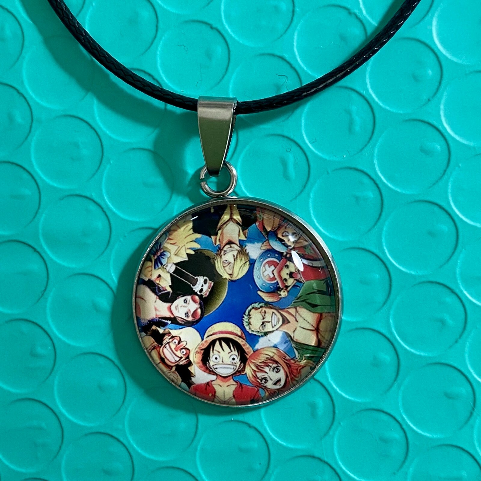 ONE PIECE Anime Necklace Straw Hat Crew Unisex Jewelry — Ace Luffy