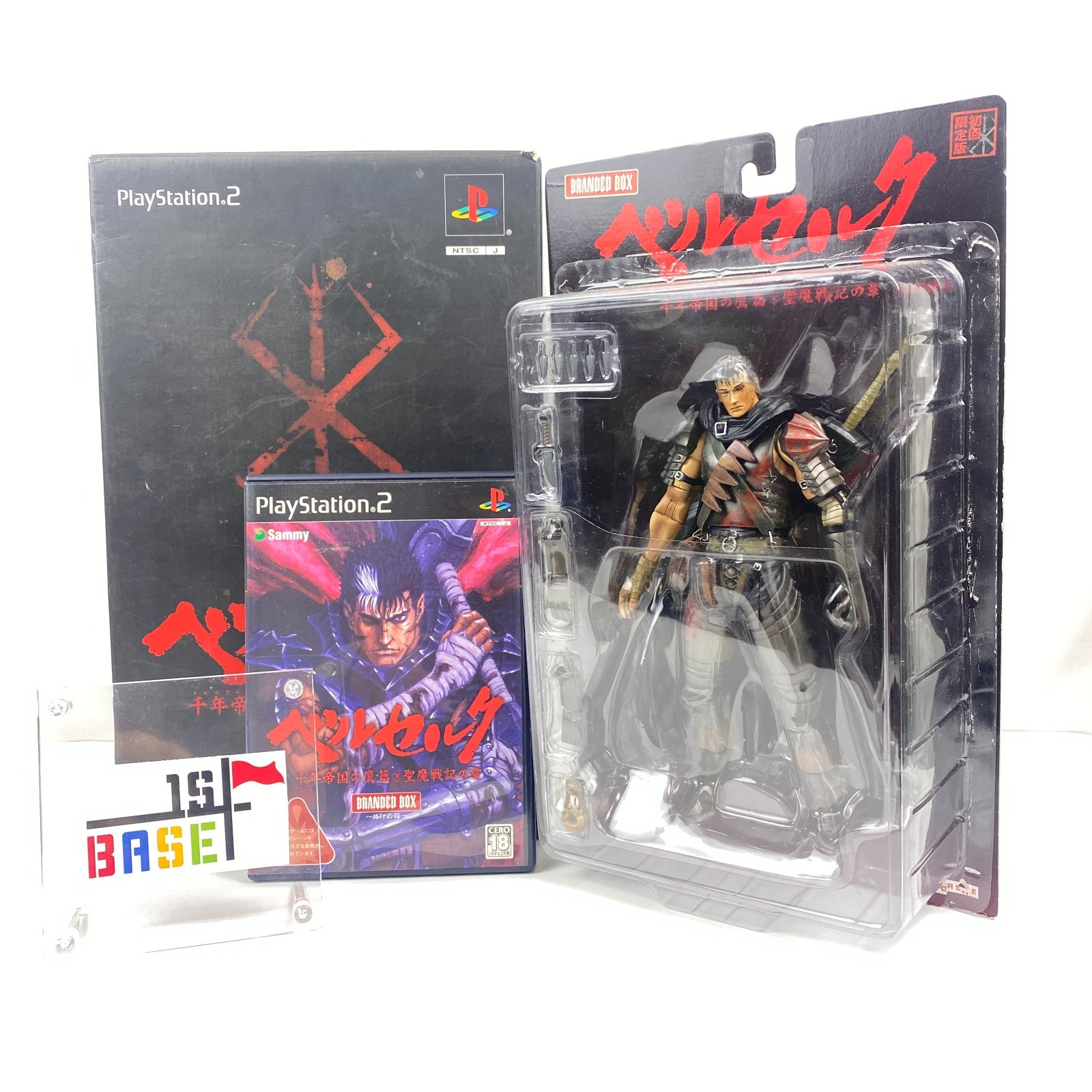 PS2 Berserk Millennium Falcon Branded Box Japanese Game Guts