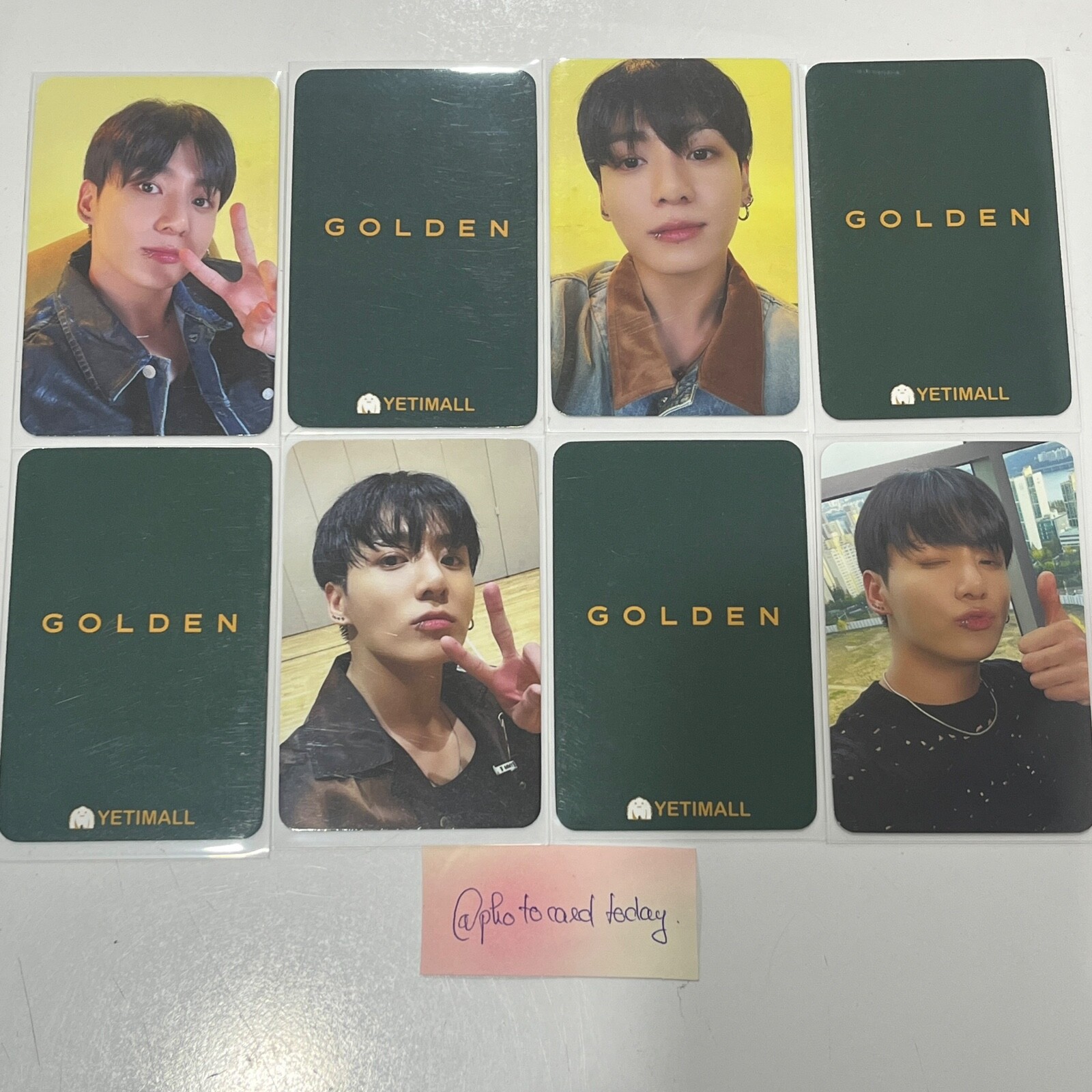BTS JUNGKOOK GOLDEN ALBUM WEVERS POB, LUCKY DRAW YETIMALL OFFICIAL