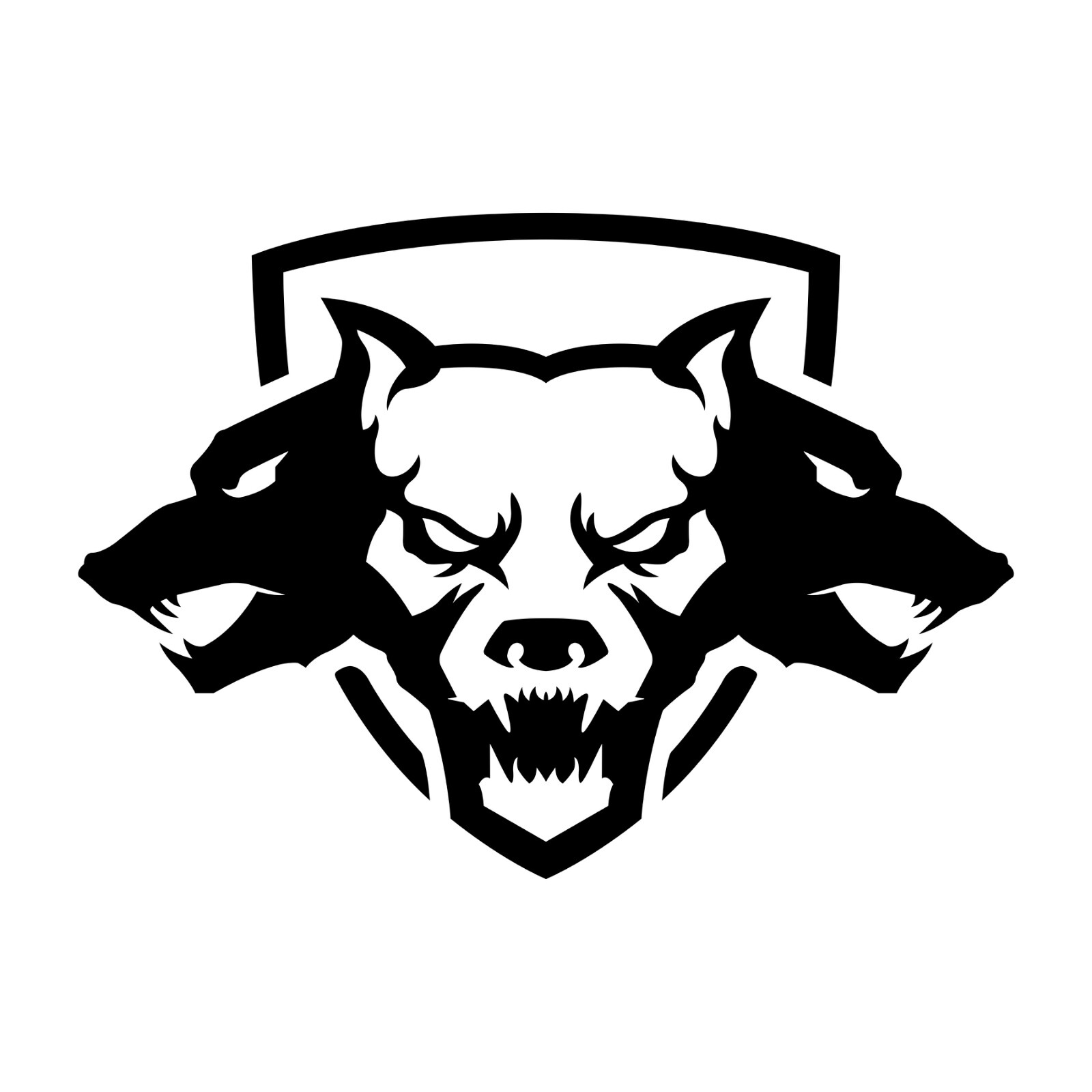 Call of Duty Black Ops 6 Cerberus Logo Vinyl Decal Art for Cars