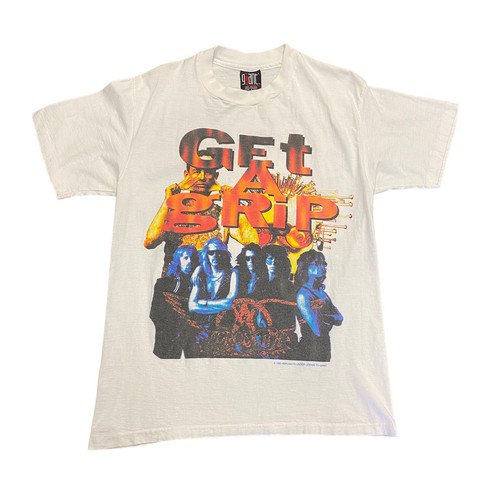 Vintage 1993 Aerosmith Get A Grip Livin on the Edge Tour T-Shirt