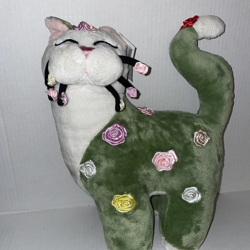 Whimsy Clay Plush Rosette The CAT By Amy Lacombe WHIMSICLAY Kitten