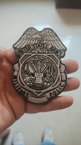 Military Police Badge US Army M.P. Hook And Loop Patch | eBay