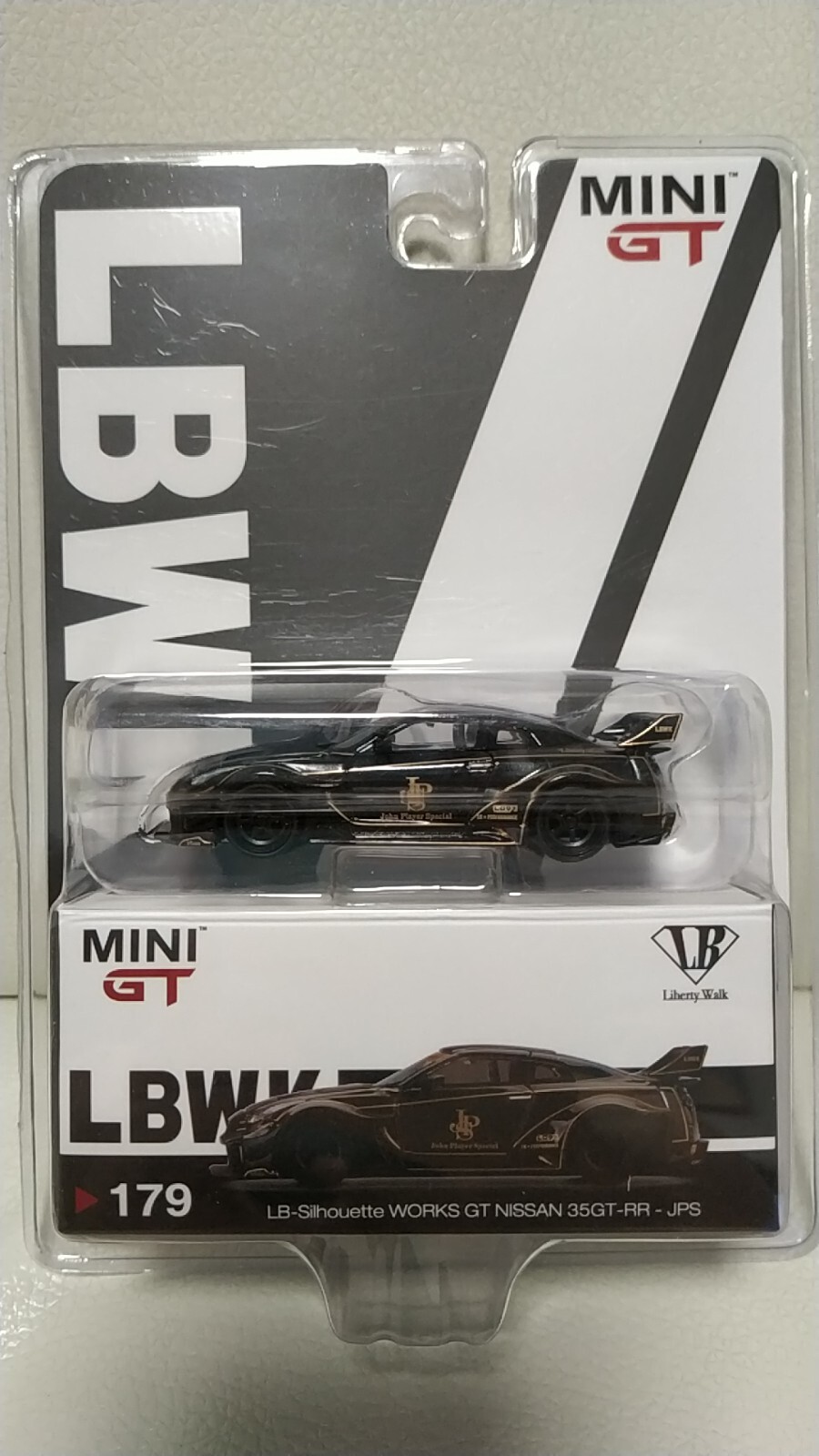 MINI GT 179 LBWK LB-Silhouette WORKS GT NISSAN 35GT-RR Ver.1 JPS