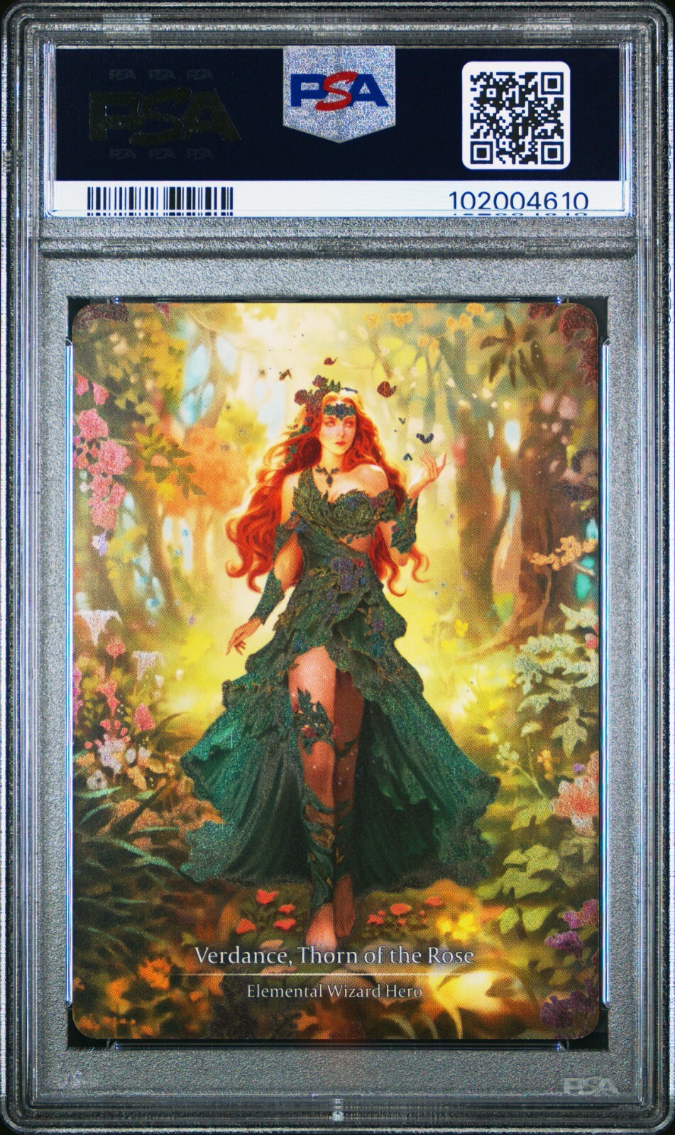 2024 FLESH AND BLOOD VERDANCE, THORN/ROSE MARVEL COLD FOIL PSA 10