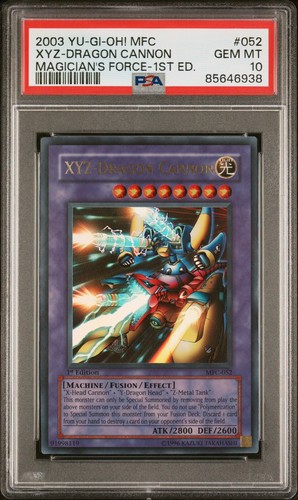 Yu-Gi-Oh! XYZ-Dragon Cannon MFC-052 1st Edition Magician's Force