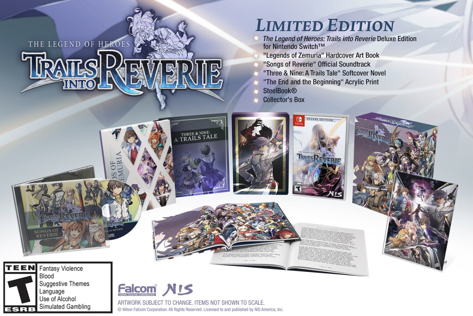 The Legend of Heroes Trails into Reverie Limited Edition Nintendo