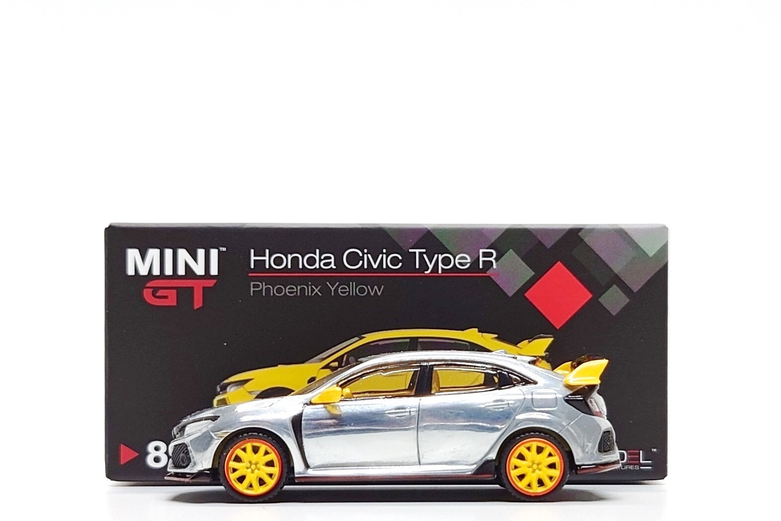 TSM Mini GT 1:64 Honda Civic Type R FK8 - Phoenix Yellow *Chase