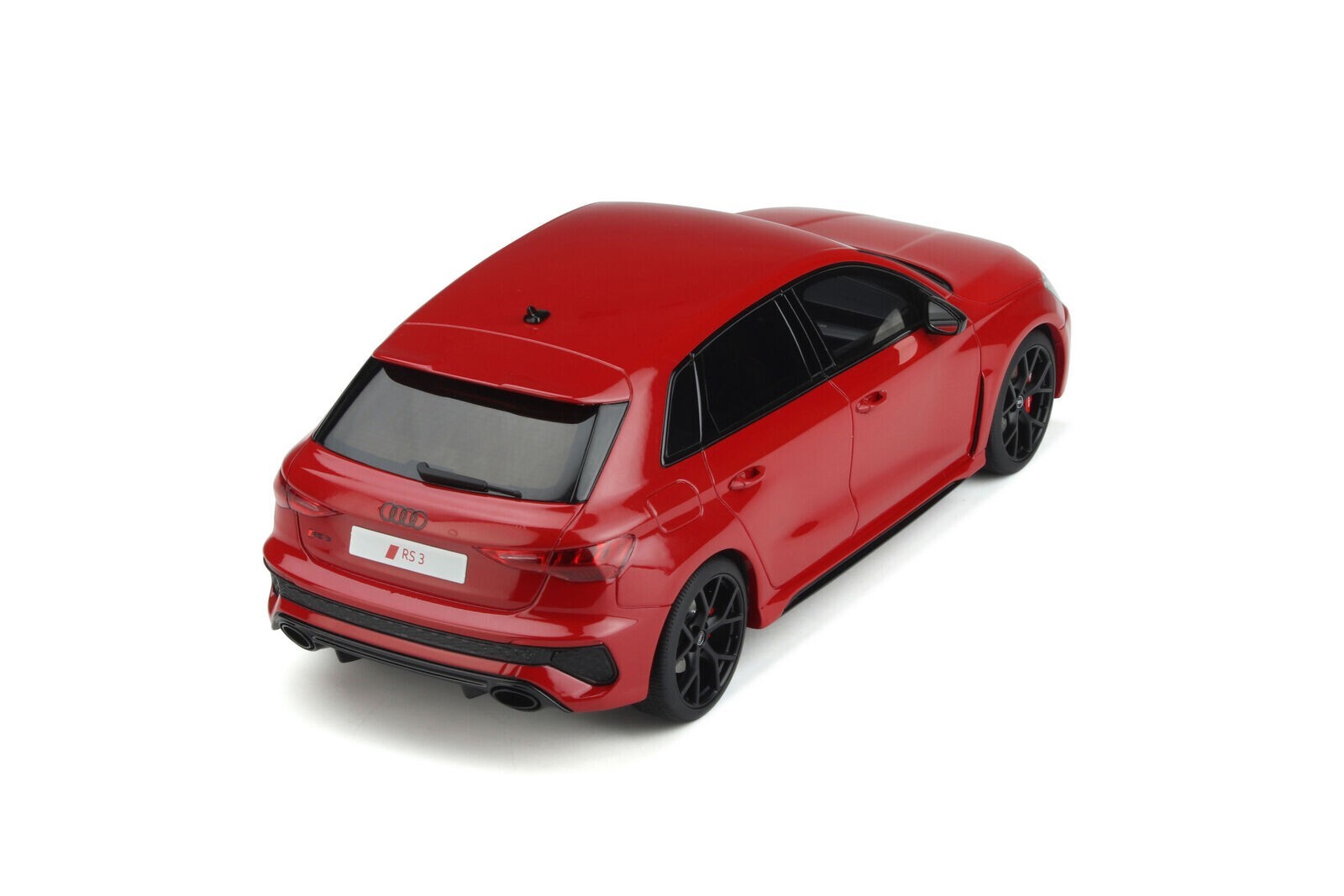 1/18 Audi A3 RS3 Sportback 2021 Red Resin Model Car by GT Spirit