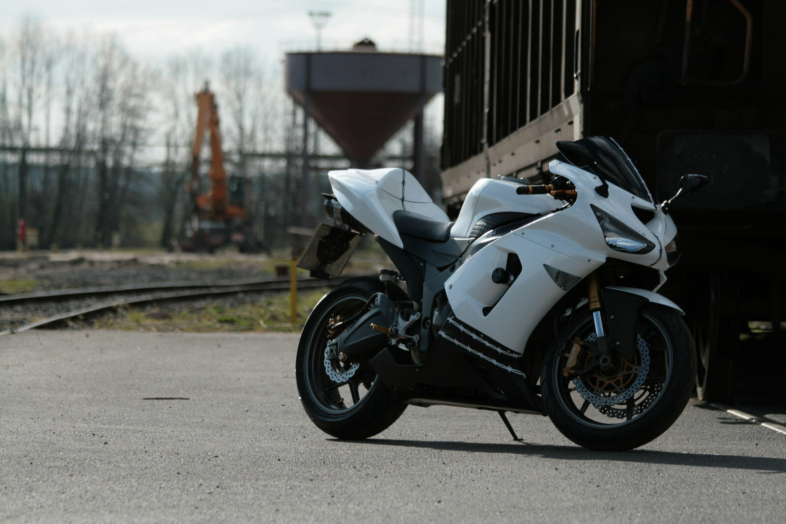 Unpainted Fairing Kit For Kawasaki Ninja ZX-6R ZX6R 636 2003 2004