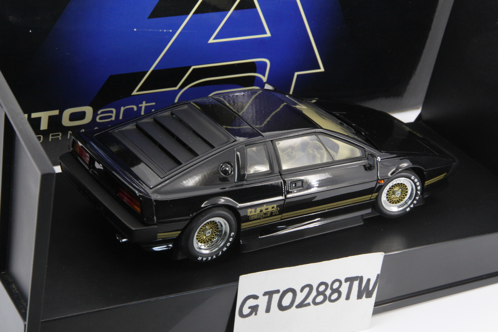 AUTOart 1:18 Lotus Esprit Turbo(S2) Black(70061) *Later Version w