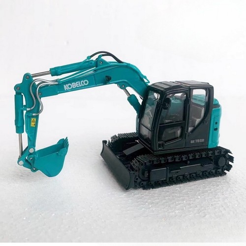 1/50 Scale KOBELCO SK 75SR Compact Excavator Diecast Model Toy