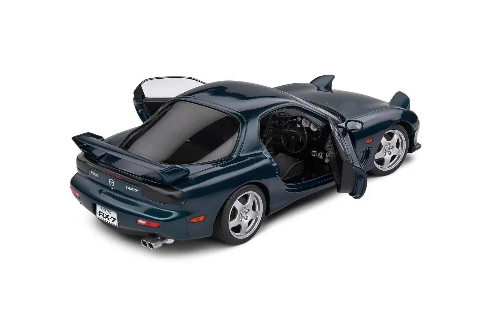 1/18 Mazda RX7 FD RS 1994 (Motego Blue) Diecast Model Car by
